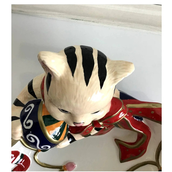 Signature Home Collection Kitty Candy Bowl Christmas - Picture 3 of 16